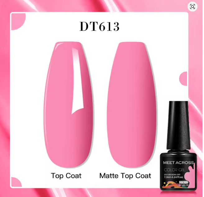MEET ACROSS Esmalte de uñas en gel fluorescente de 7,3 ml - Quierox - Tienda Online