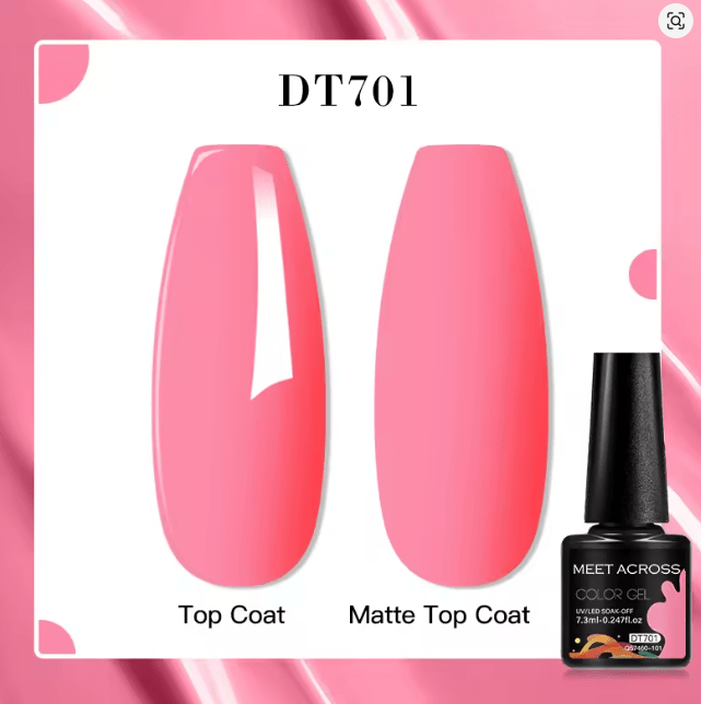 MEET ACROSS Esmalte de uñas en gel fluorescente de 7,3 ml - Quierox - Tienda Online