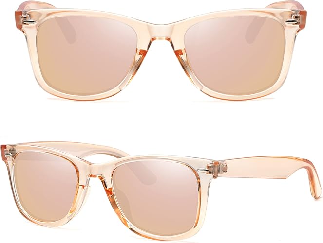 MEETSUN Lentes de sol polarizados para mujeres y hombres, clásicos, retro - Quierox - Tienda Online