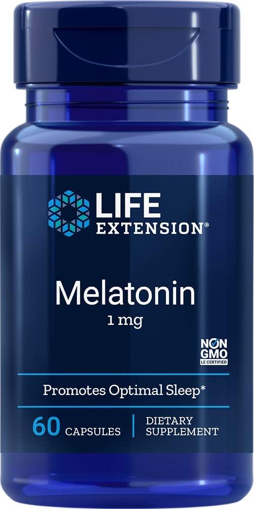 Melatonina 1 mg 60 Cápsulas - Quierox - Tienda Online