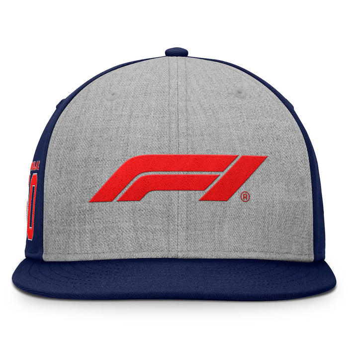 Gorra Henley estructurada ajustable del Gran Premio de Estados Unidos de Fórmula 1 2024 - Azul marino
