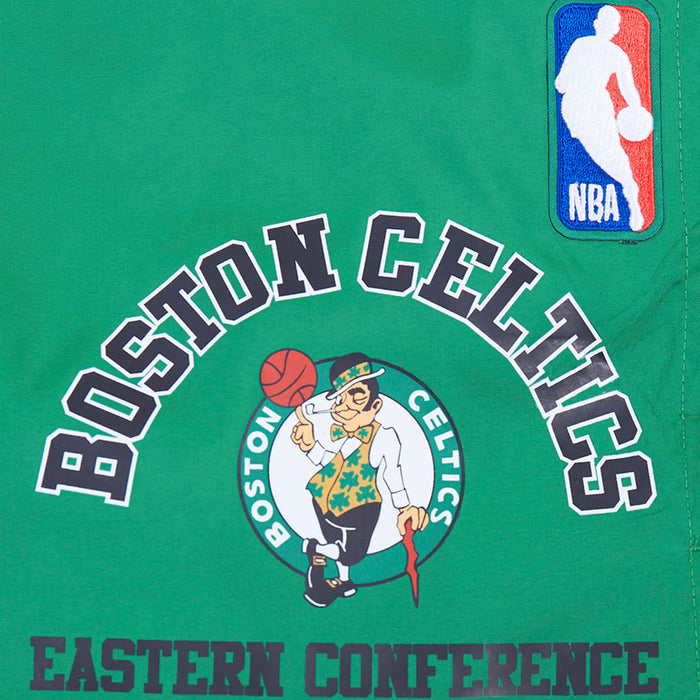 Pantalones cortos Boston Celtics Pro Standard Kelly Green Area Code para hombre
