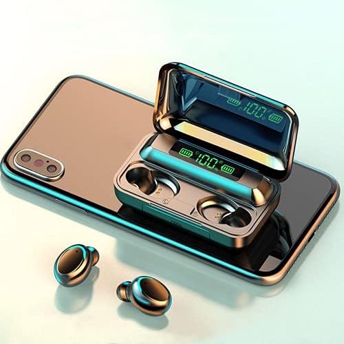 Meru Audifonos Inalambricos con Bluetooth 5.0 Carga| Earbuds Basic Negro - Quierox - Tienda Online