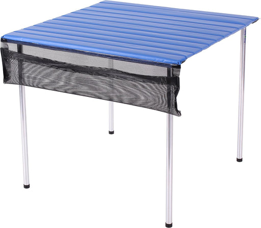 Mesa enrollable Camp Time azul - Quierox - Tienda Online