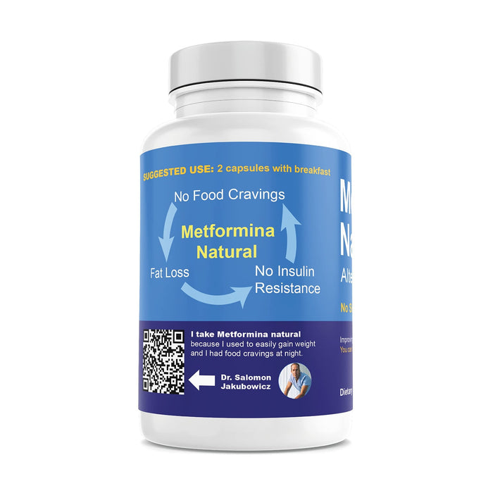 METFORMINA Alternativa Natural - Reduce la Grasa y Detiene los Antojos de Azúcar - Quierox - Tienda Online