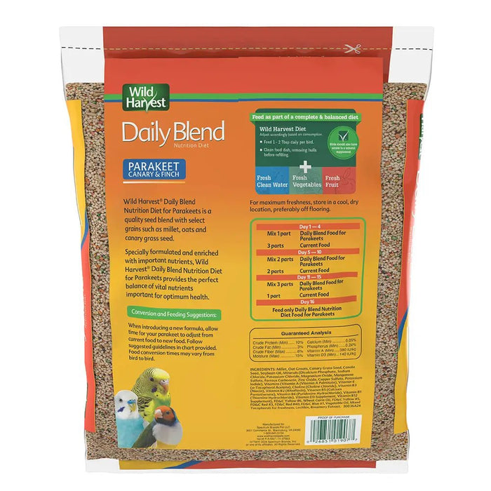 Mezcla diaria para periquitos, canarios y pinzones (2,27 kg) - Quierox - Tienda Online