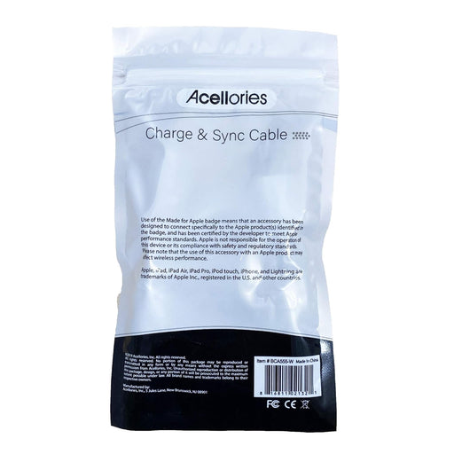 MFI - Cable Lightning a USB, 3 pies, color blanco - Quierox - Tienda Online