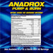 MHP Anadrox Pump & Burn, Infierno Quemador de Grasa con Óxido Nítrico - Quierox - Tienda Online