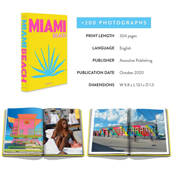 Miami Beach - Assouline Coffee Table Book - Quierox - Tienda Online