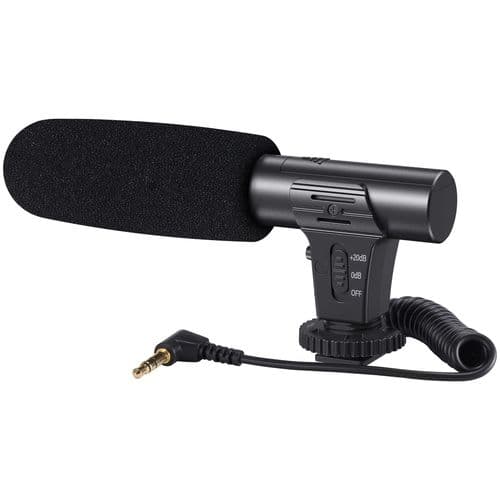Micrófono de vídeo, MIC-05 Micrófono de cámara profesional ligero y de bajo ruido - Quierox - Tienda Online
