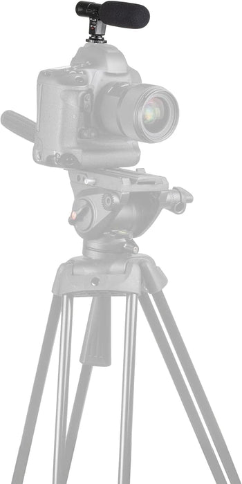 Micrófono unidireccional con enchufe estéreo incorporado de 0.138 in y soporte de montaje - Quierox - Tienda Online