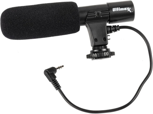 Micrófono unidireccional con enchufe estéreo incorporado de 0.138 in y soporte de montaje - Quierox - Tienda Online