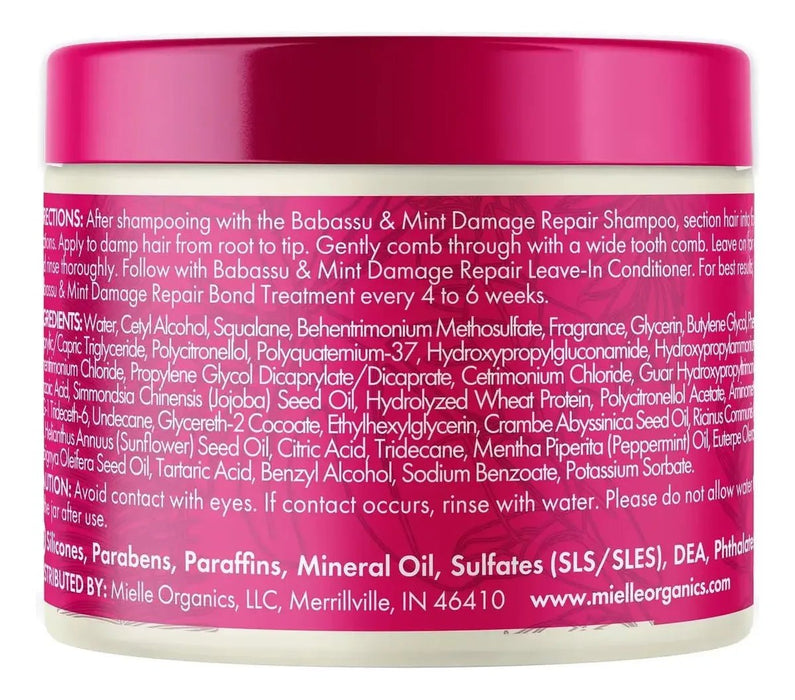 Mielle Tratamiento reparador de daños con babasú y menta 5.5oz - Quierox - Tienda Online