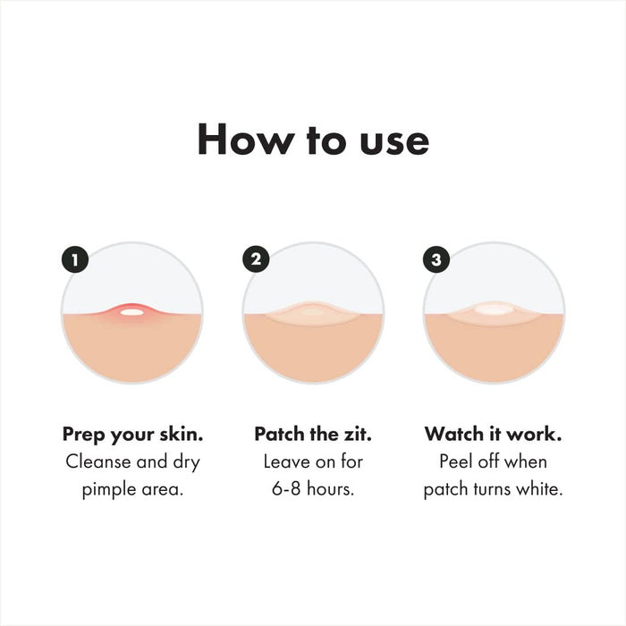 Mighty Patch™ Parche original de Hero Cosmetics – Parche hidrocoloide para acné, 36 unidades - Quierox - Tienda Online