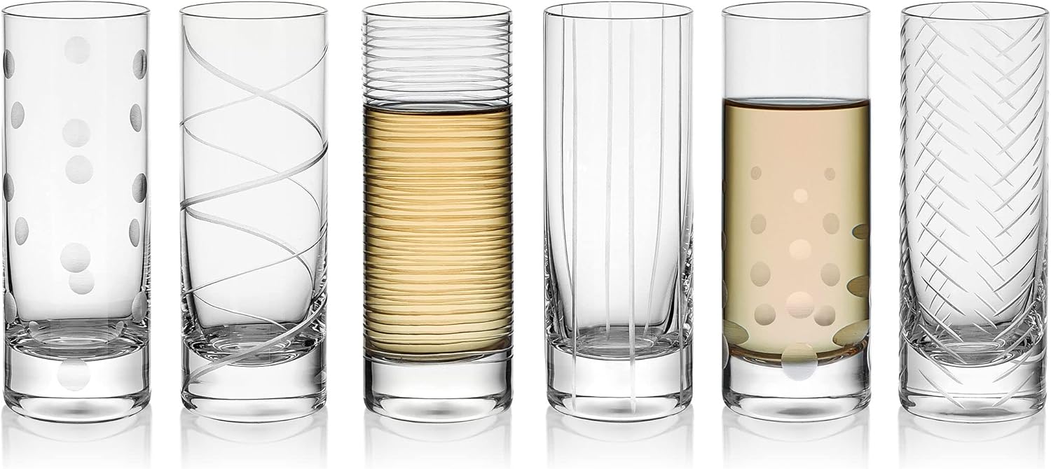 Mikasa Cheers - Juego de 6 vasos de chupito, 3.5 onzas - Quierox - Tienda Online