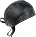 Milwaukee Leather SH319 Gorra de piel negra unisex con diseño de calavera - Quierox - Tienda Online