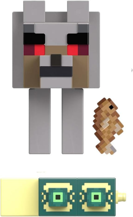 MINECRAFT Lobo hostil construye un portal 3,25'' - Quierox - Tienda Online