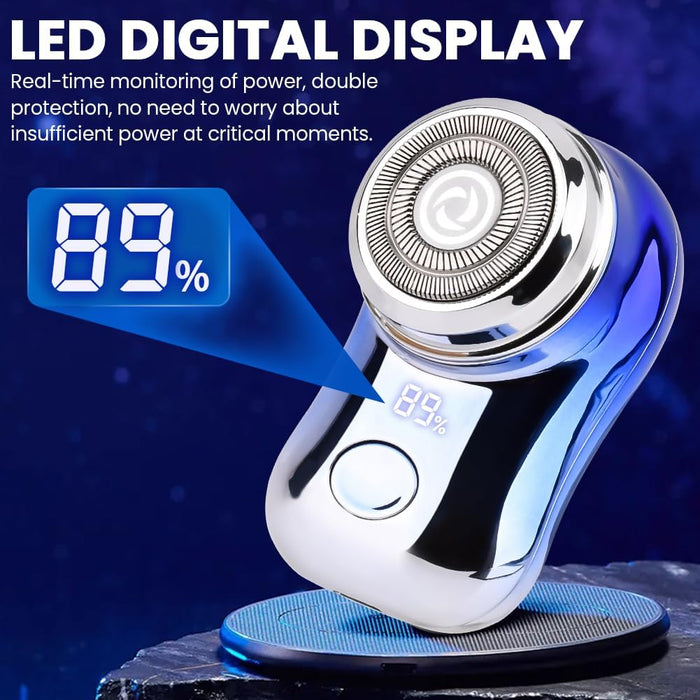Mini afeitadora eléctrica de viaje, afeitadora portátil de tamaño de bolsillo - Quierox - Tienda Online