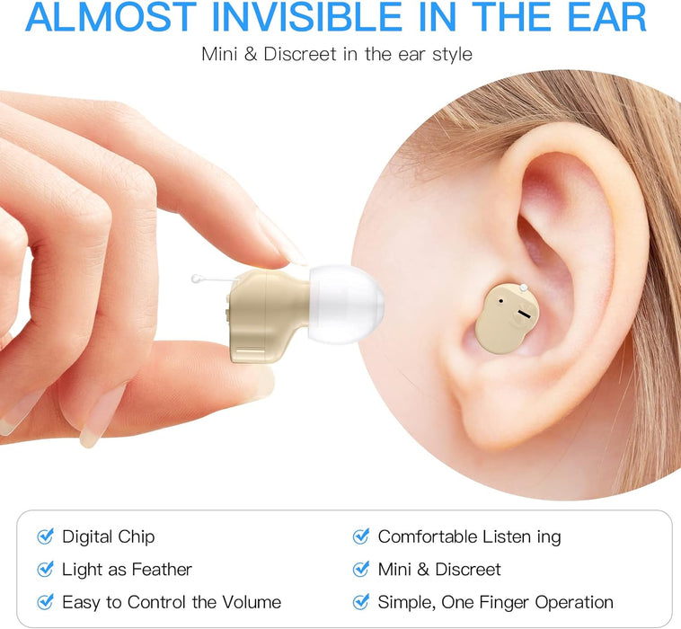 Mini amplificador de sonido, dispositivo potenciador de voz y amplificador de audio - Quierox - Tienda Online