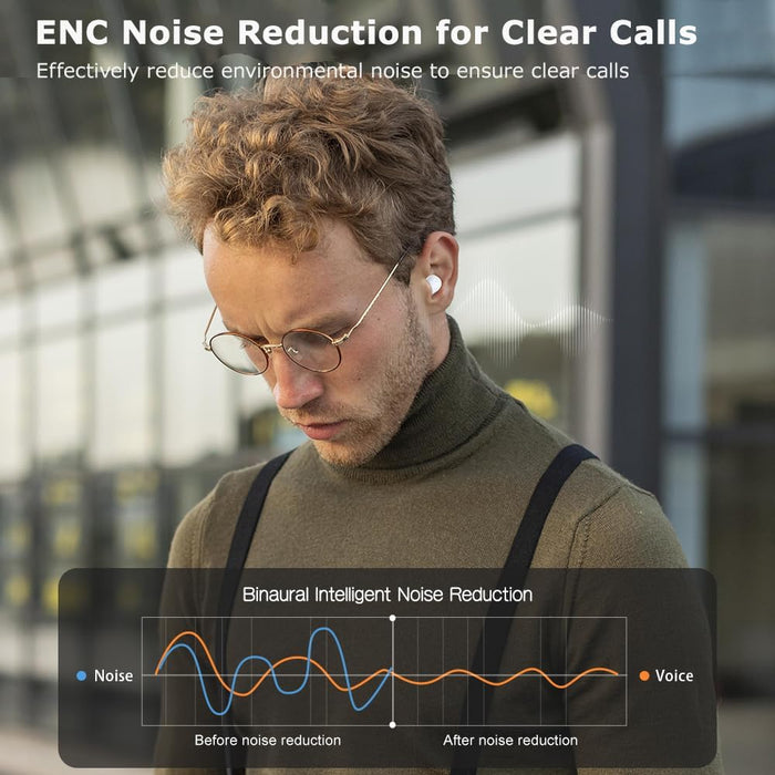 Mini auriculares inalámbricos para dormir, Bluetooth 5.4, para quienes duermen de lado - Quierox - Tienda Online