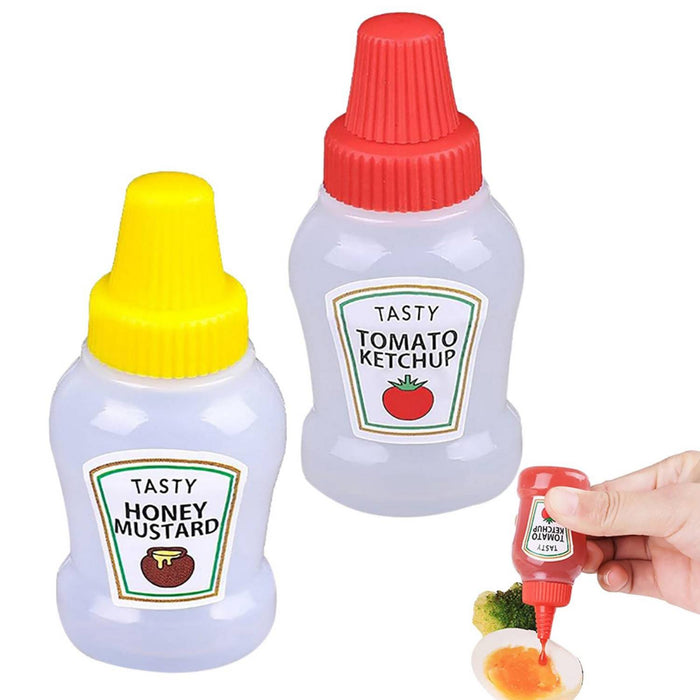 MINI BOTELLAS DE SALSAS PACK X 2 - Quierox - Tienda Online