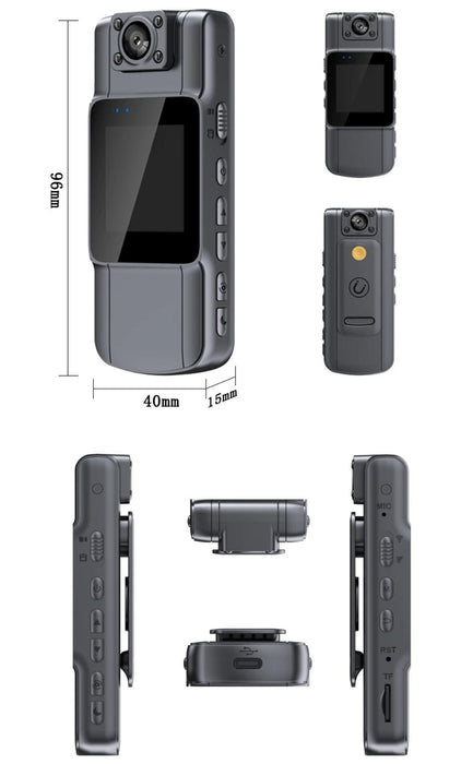Mini cámara de bolsillo con wifi y pantalla LED - Quierox - Tienda Online