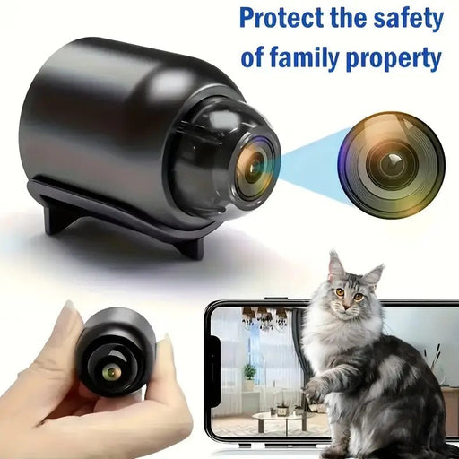 Mini Cámara de Seguridad Inalámbrica con Grabación en 480P - Quierox - Tienda Online