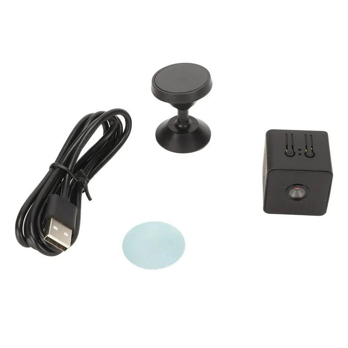 Mini cámara de seguridad WiFi visión nocturna infrarroja detección de movimiento - Quierox - Tienda Online