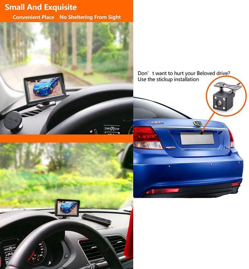 Mini Cámara de Vista Avant et Arrière para Voiture Camion Van - Quierox - Tienda Online
