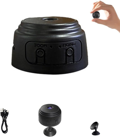 Mini cámara oculta con detección de movimiento, control de aplicación de cámara de video - Quierox - Tienda Online