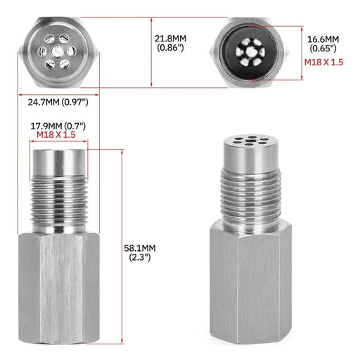 Mini Catalizador Sensor De Oxigeno - Quierox - Tienda Online