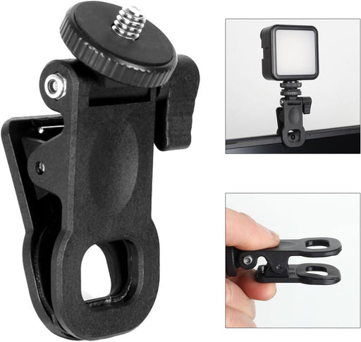 Mini Clip de luz de relleno para Selfie, soporte de cámara, 1/4 tornillo de expansión - Quierox - Tienda Online