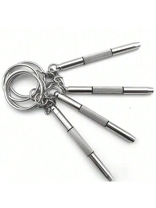 Mini Destornillador De Acero Inoxidable Llavero Reparación De Gafas - Quierox - Tienda Online