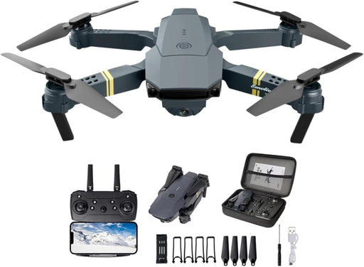 Mini Drone RC plegable para niños principiantes adultos, Quadcopter portátil con cámara - Quierox - Tienda Online