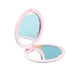 Mini espejo plegable redondo, espejo de maquillaje portátil de doble cara con cristal pulido - Quierox - Tienda Online