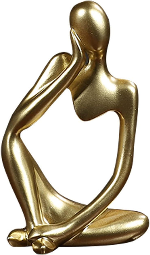 Mini figura de pensador de resina pequeña escultura de personaje de pensamiento - Quierox - Tienda Online