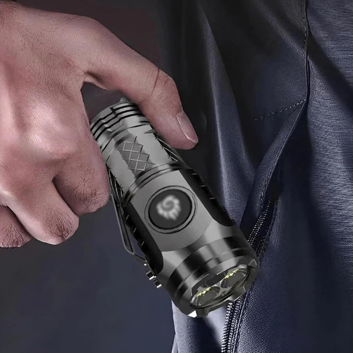 Mini flash monstruo de tres ojos, linterna de pulgar - Quierox - Tienda Online