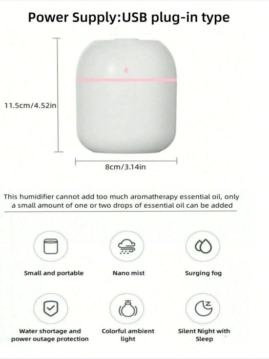 Mini humidificador - Difusor de aroma de niebla fría para automóvil - Quierox - Tienda Online