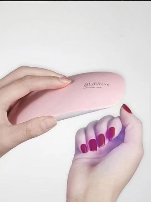 Mini lampara uv para uñas plegable ahorra espacio - Quierox - Tienda Online