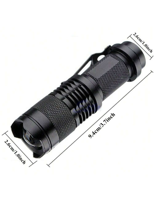 Mini linterna LED UV portátil de 395 nm con 3 modos de iluminación, luz púrpura - negra, reflector - Quierox - Tienda Online