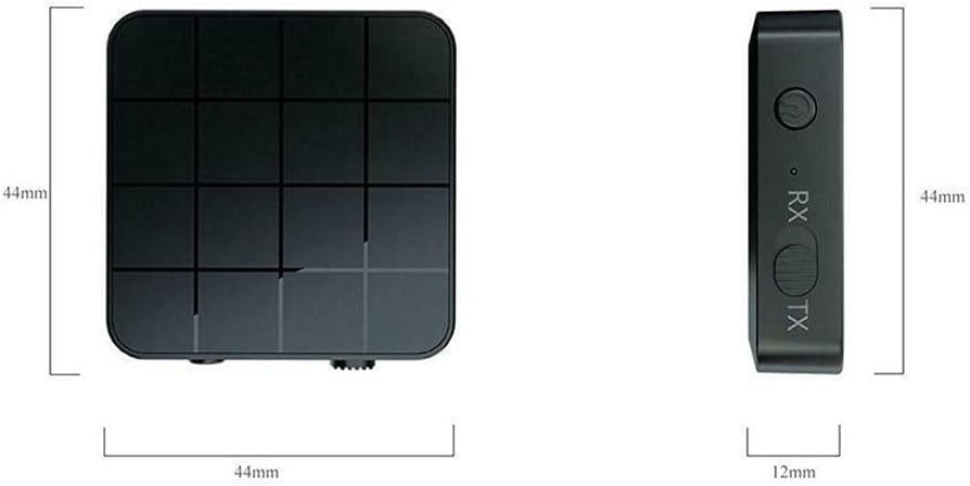 Mini modo dual Bluetooth 5.0 transmisor y receptor adaptador con cable de audio - Quierox - Tienda Online