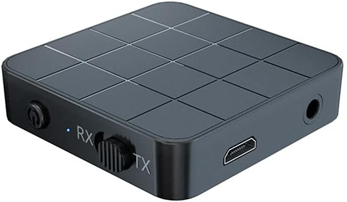 Mini modo dual Bluetooth 5.0 transmisor y receptor adaptador con cable de audio - Quierox - Tienda Online