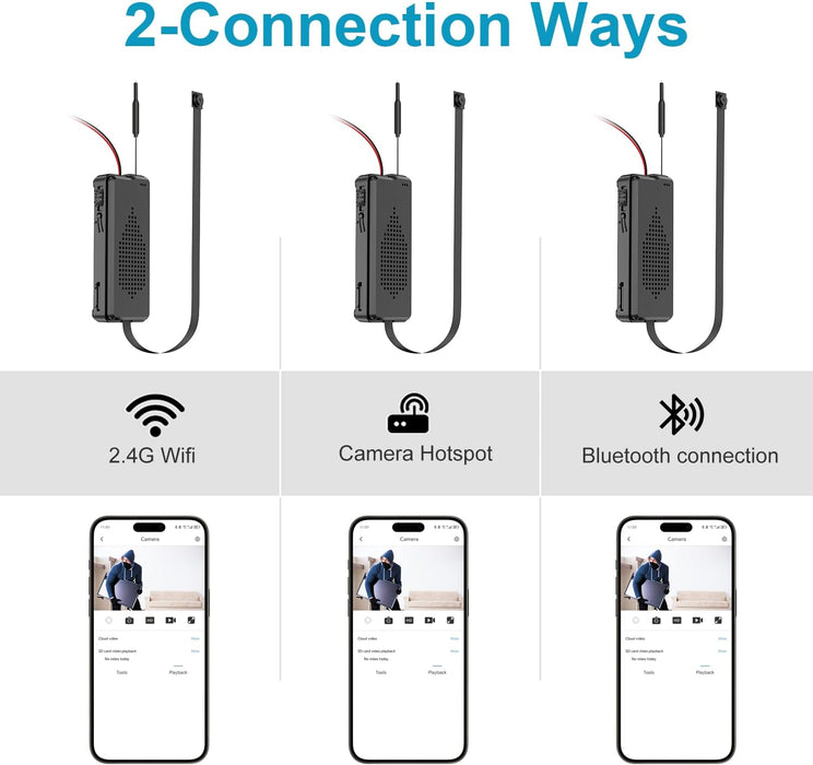 Mini módulo de cámara HD 1080P DIY inalámbrica niñera - Quierox - Tienda Online