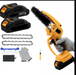 Mini Motosierra Bateria 6 Pulgadas, Motosierra Eléctrica Portátil, para Podar Jardinería - Quierox - Tienda Online