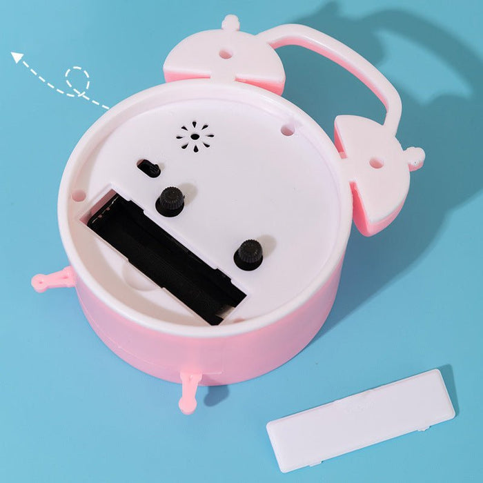 Mini reloj despertador redondo creativo para dormitorio - Quierox - Tienda Online