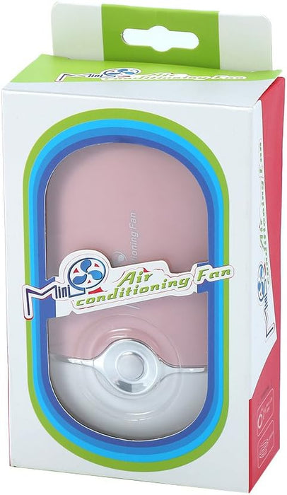 Mini ventilador portátil USB, aire acondicionado eléctrico, secado rápido (rosa) - Quierox - Tienda Online