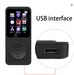 Mini Walkman MP3 reproductor de música para estudiantes, Bluetooth 5,0, compatible con E - book - Quierox - Tienda Online