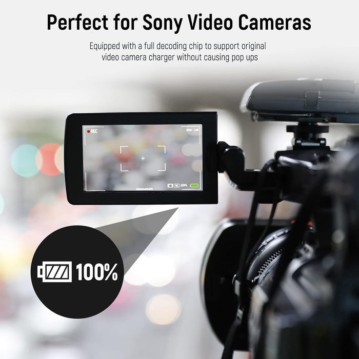 Minibatería de litio recargable y ligera para videocámaras de estudio - Quierox - Tienda Online