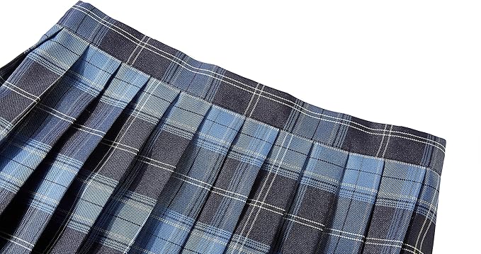 Minifalda plisada a cuadros para uniformes de mujer de Urban Coco - Quierox - Tienda Online