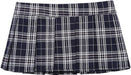 Minifalda plisada corta de cintura baja para colegiala - Quierox - Tienda Online